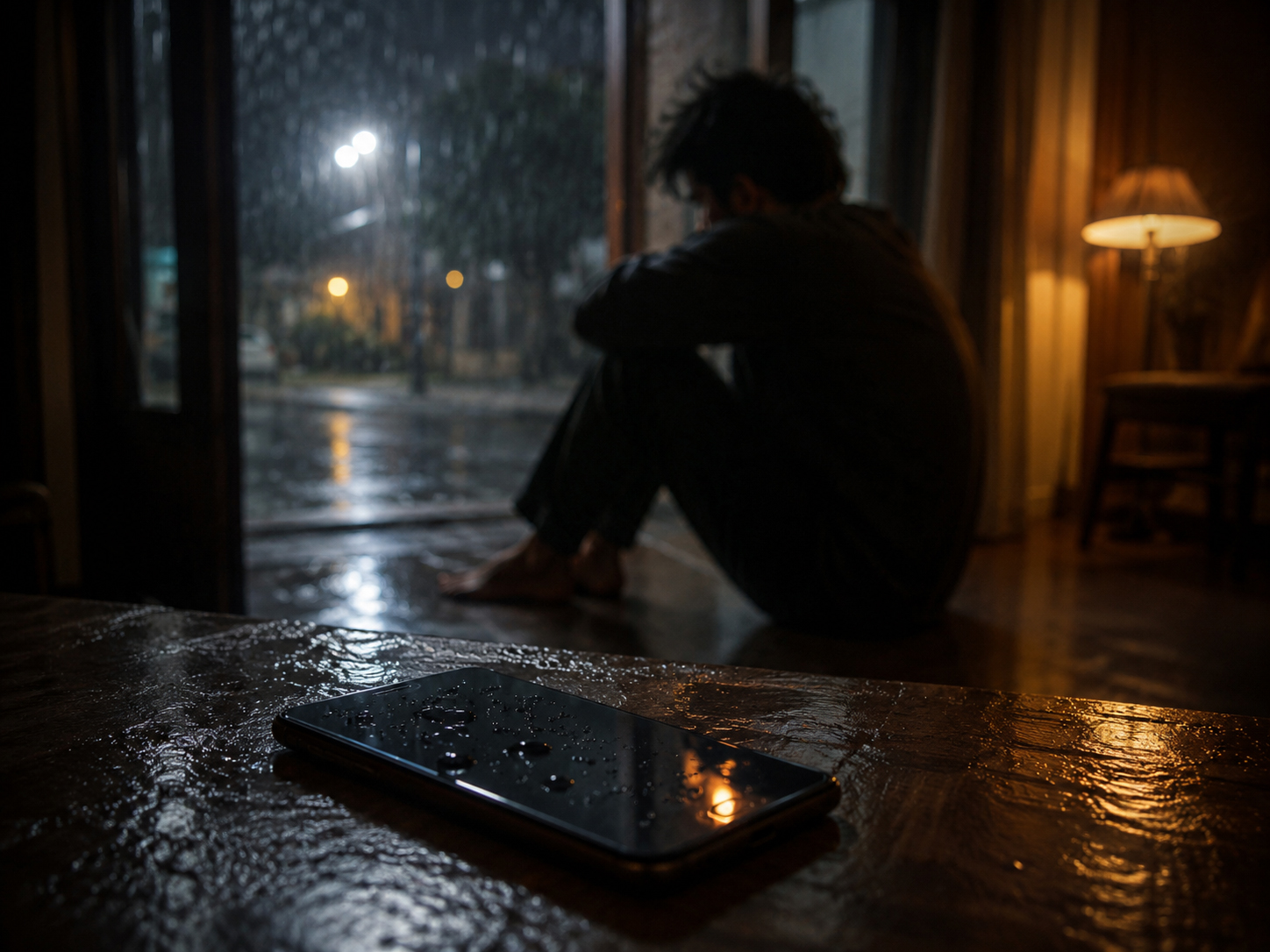 雨の夜の着信履歴